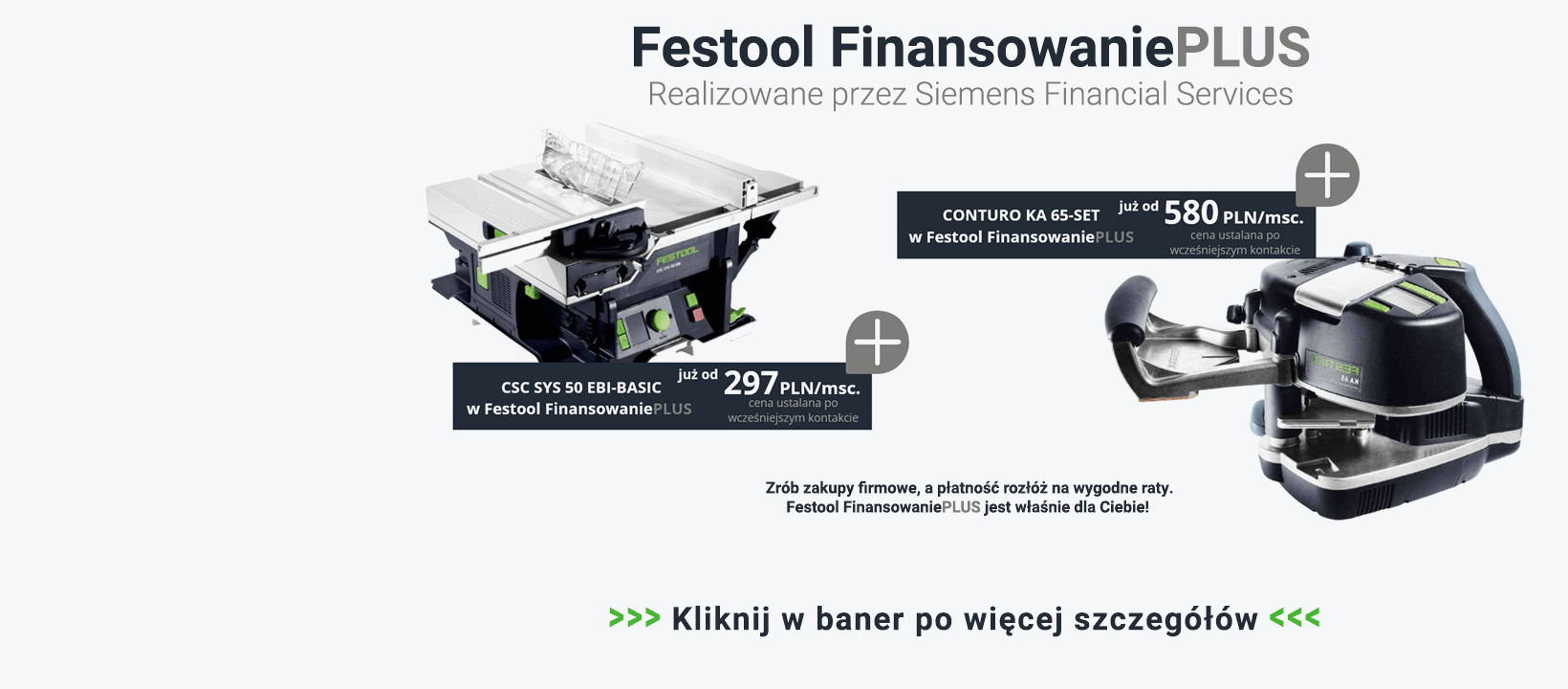 Festool Finansowanie PLUS